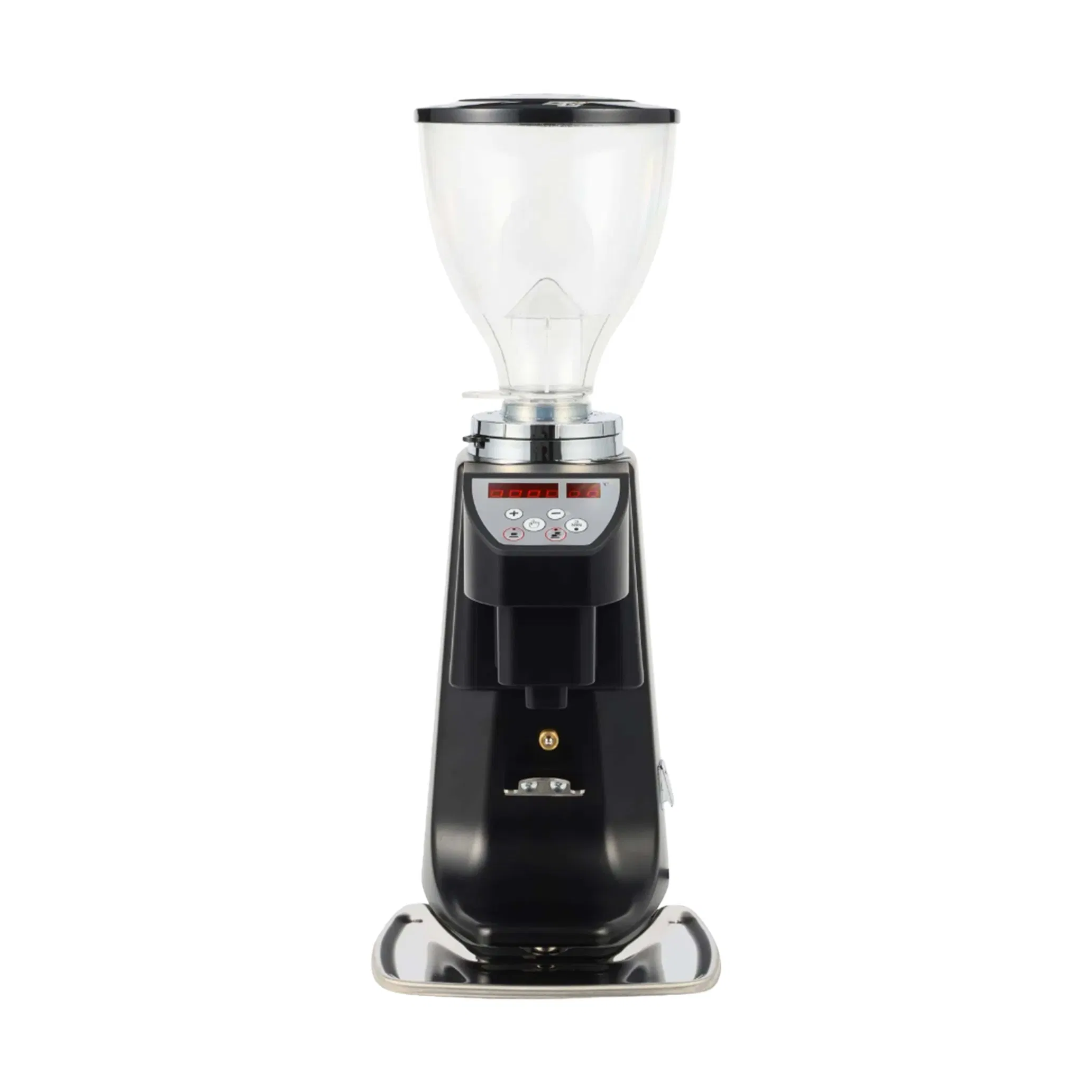 Compact Home Electric Coffee Grinder with Steel Burrs Suitable for Espresso and Drip Brewing