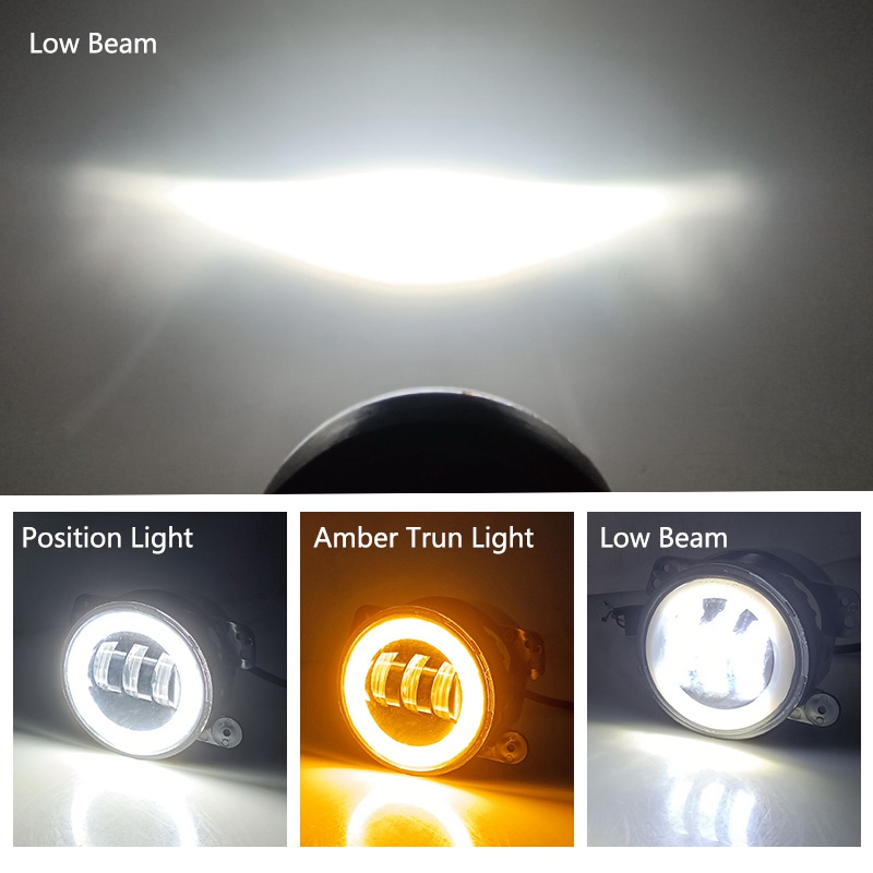 Круглая светодиодная противотуманная фара 4 дюйма для авто