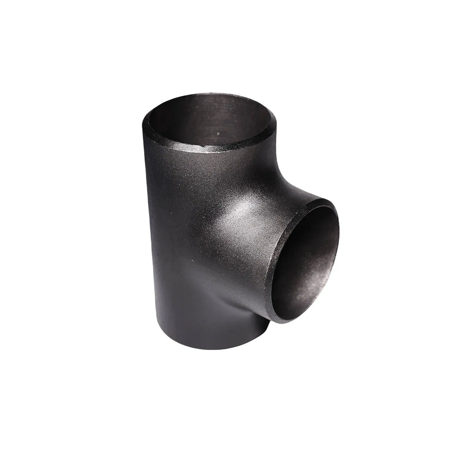 Chinese Factory Customization Corrosion Resistant Carbon Steel Equal Tee with Smooth Bore for Food Processing Industry
