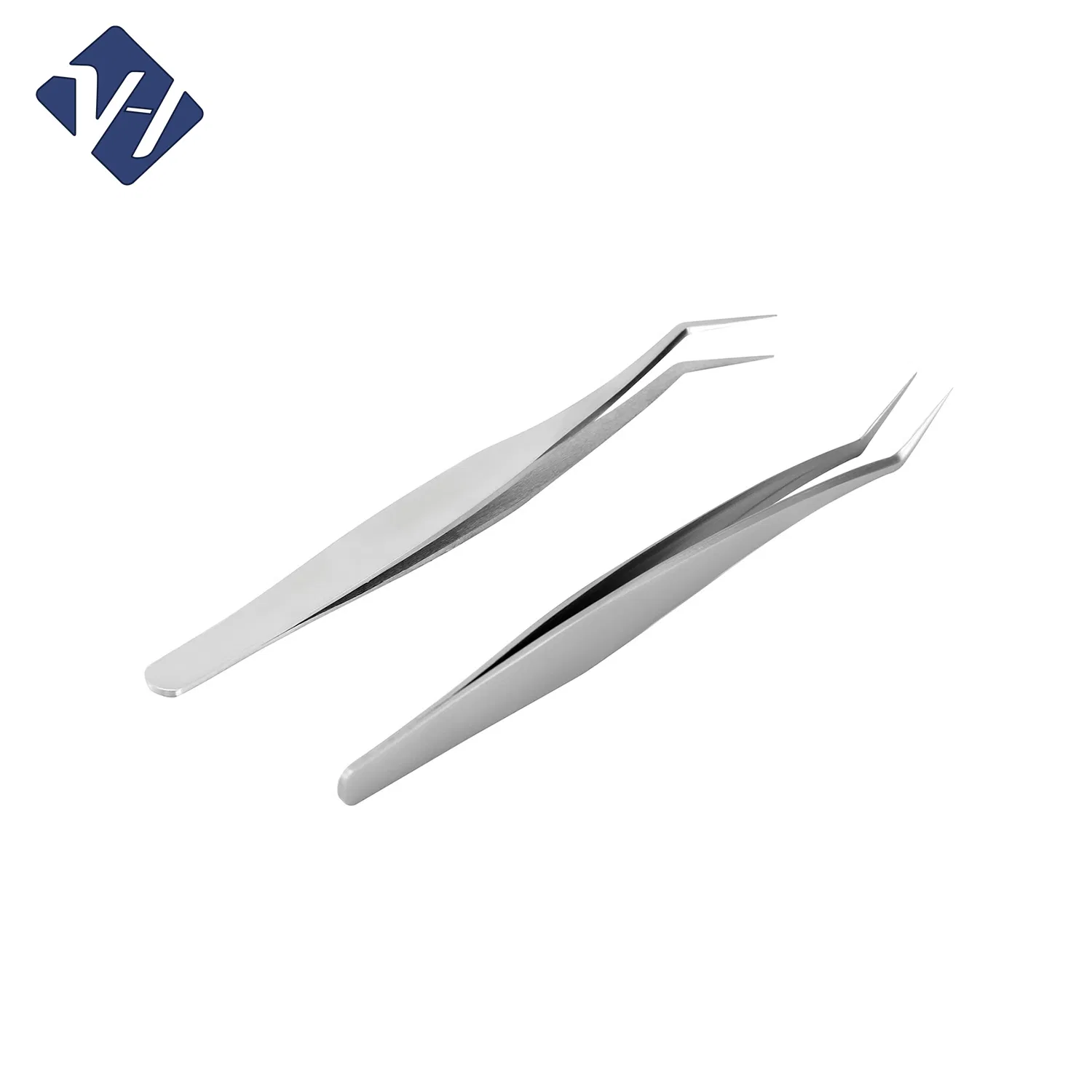 Volume Lash Tweezers Private Label Hold Fiber Tip Custom Lash Extension Tweezers