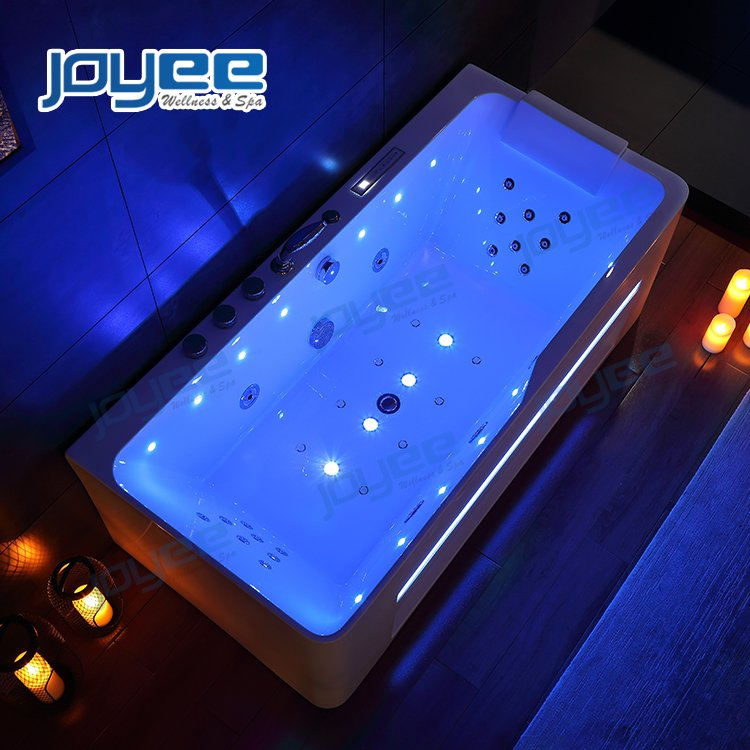 Угловая акриловая гидромассажная ванна Joyee с озоном