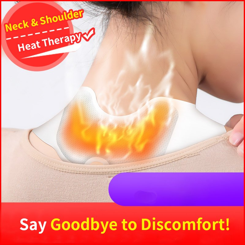 Professional Shoulder Neck Heating Pad with Ginger Extract for Stiffness Pain Relief Warmer Patch
