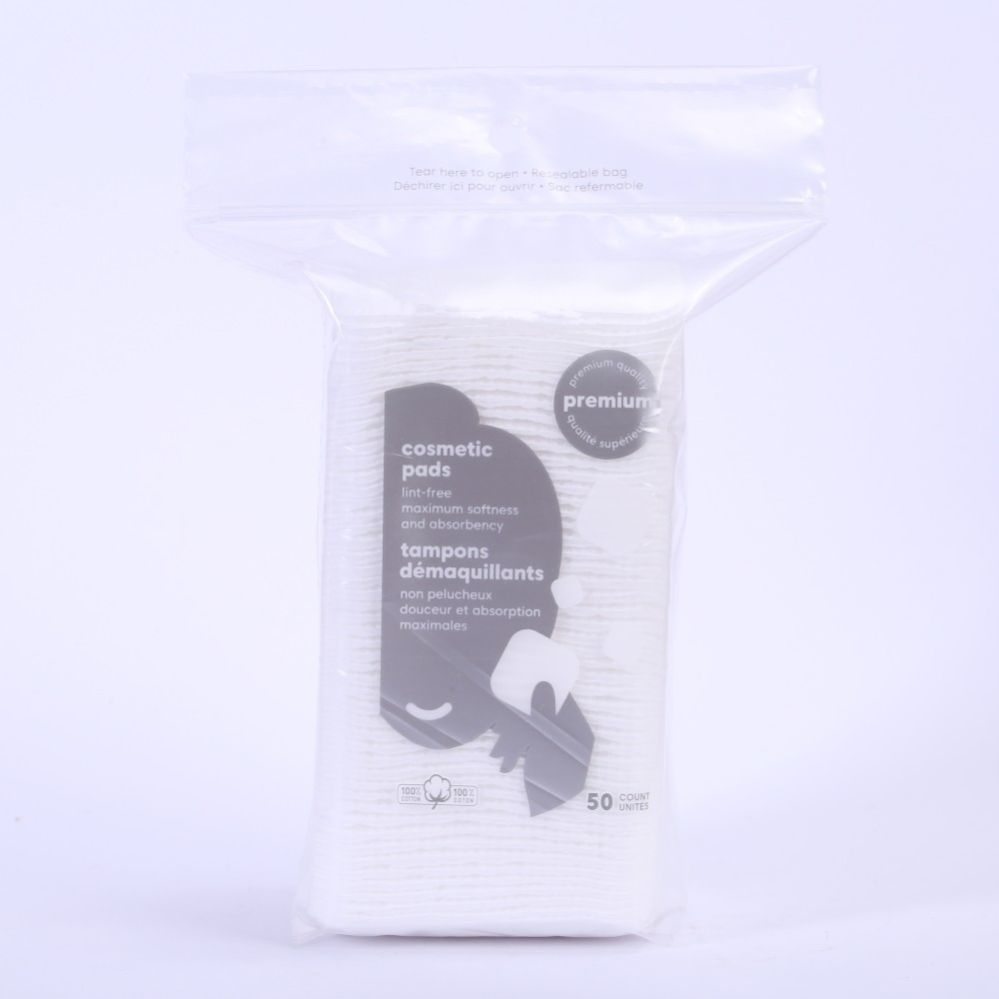 Disposable Big Square Cotton Pad Non-Woven Fabric Cotton Rounds