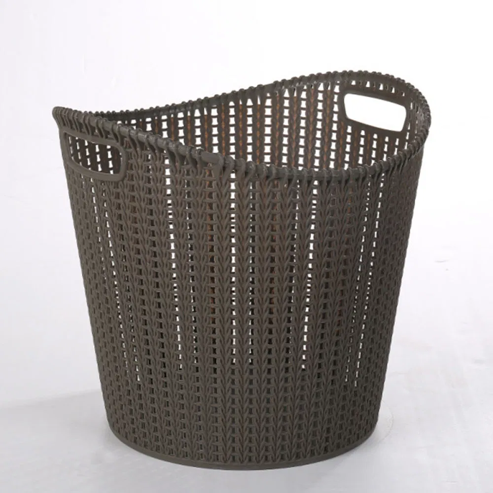 Cross Border Stackable Living Bins Handled Containers Space Saving Storage Laundry Baskets