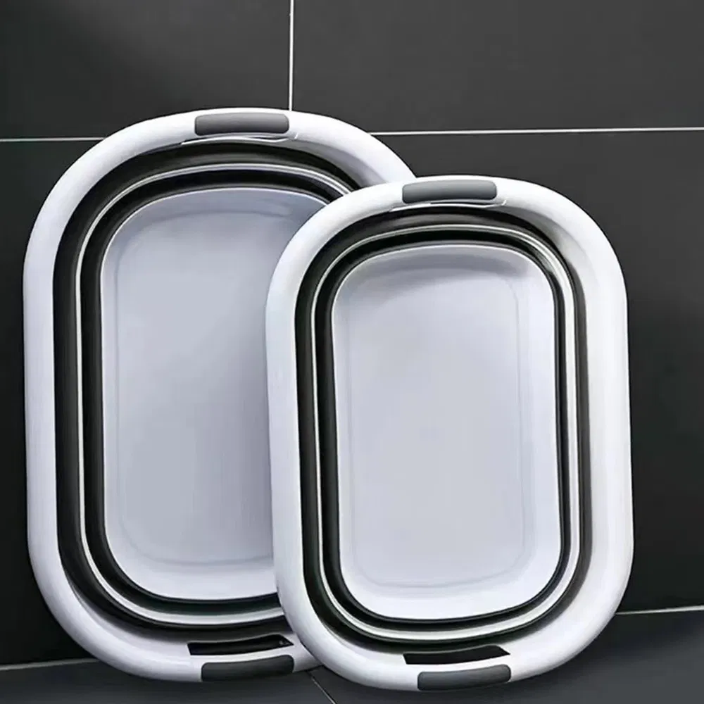 Plastic Household Space Saving Collapsible Bucket