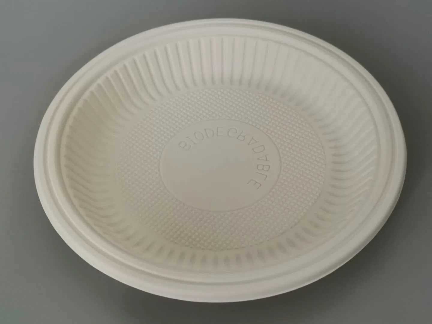 Disposable Biodegradable Bio-Based Corn Starch Plate Party Dinner Food Dishes