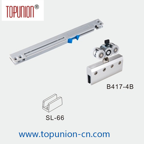 Meet En Standard 1527 Soft-Closing Glass Sliding Door Roller