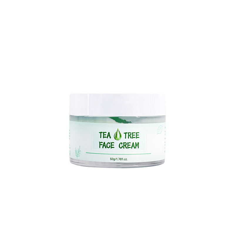 Beauty Cosmetics Skin Care Balanced Oil-Prone Skin Moisturizer Tea Tree Face Cream