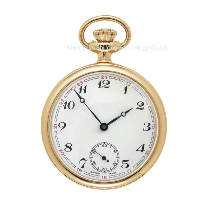 Custom Luxury 1piece Pocket Watch Japan Movement (gold plated)