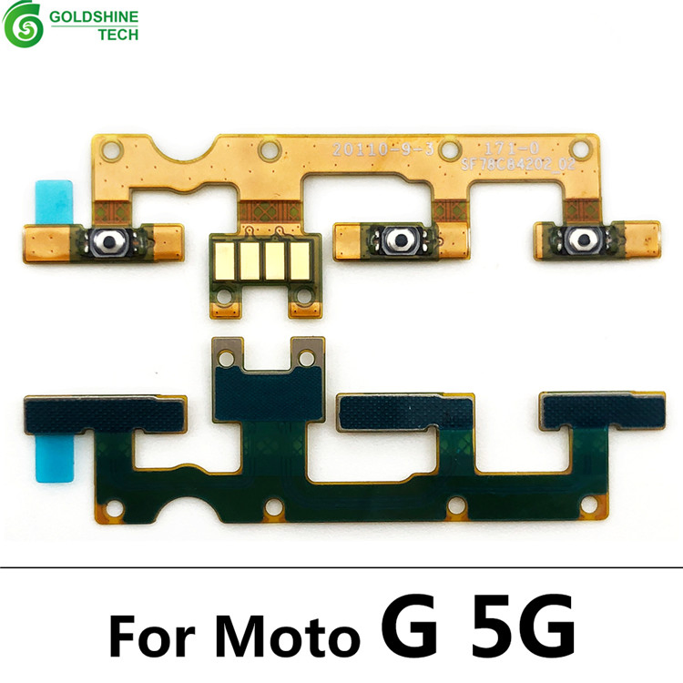 Шлейф кнопок громкости и питания для Motorola Moto G, G30, G50, Stylus