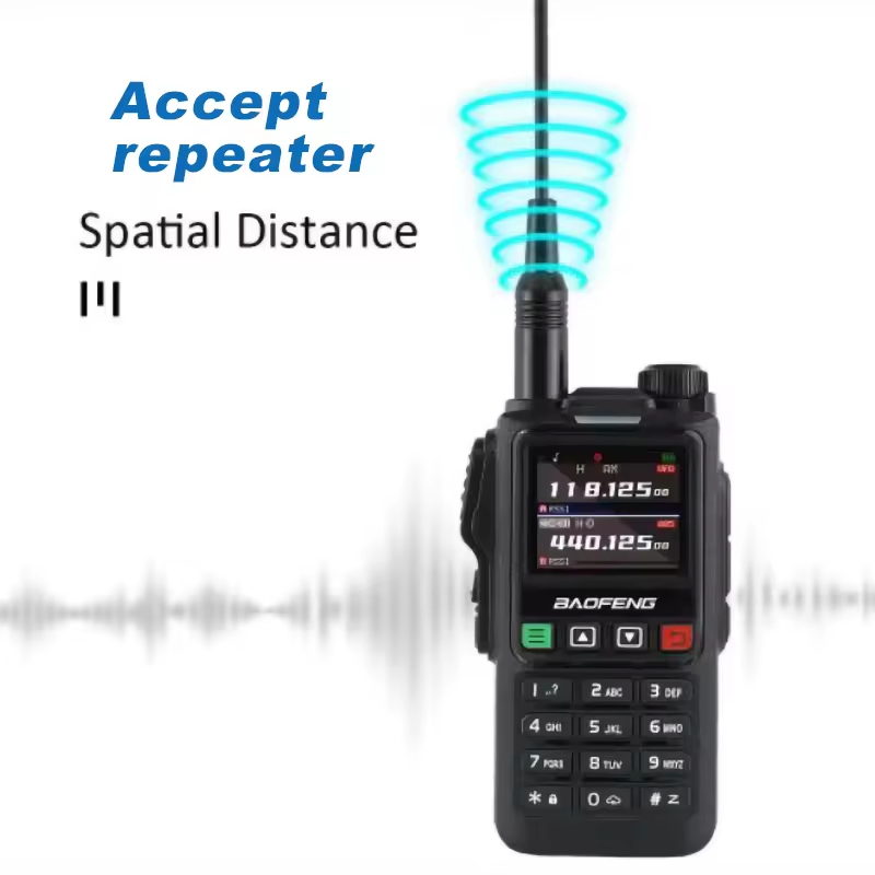 Радиостанция Baofeng UV-18L Tri-Band, дальность до 10 км