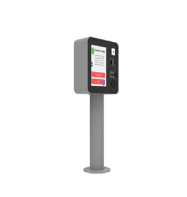 Self Service Checkout Payment Display Kiosk with Qr Code Scan in Parking Lots/Canteen/Bank/Restaurant Self Service Kiosk