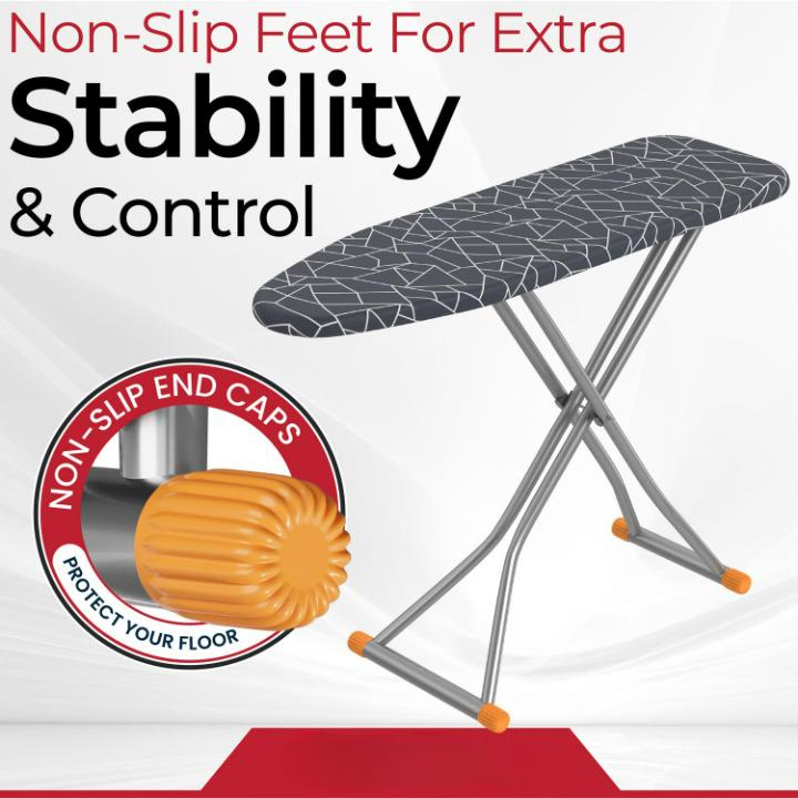 Full Size New Patent Technology Easy Locking System Scorch Resistant Ironing Board