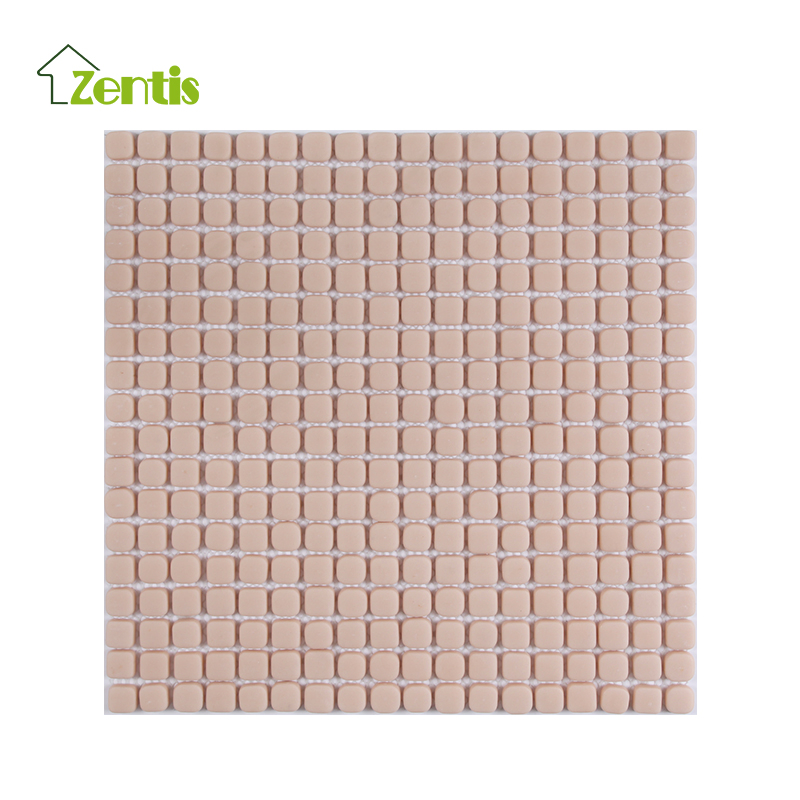 Acoustic Ceiling Panels Basalt Stone Cork Hybrid Mosaic
