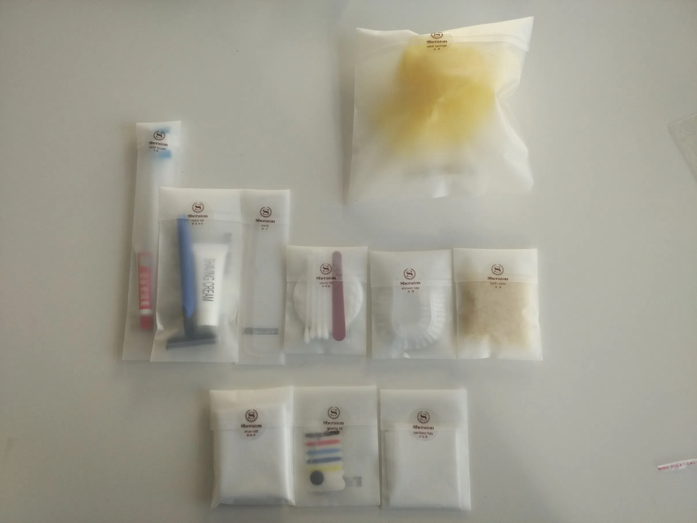 Wholesale 5 Star Hotel Bathroom Supplies Disposable Amenities Set