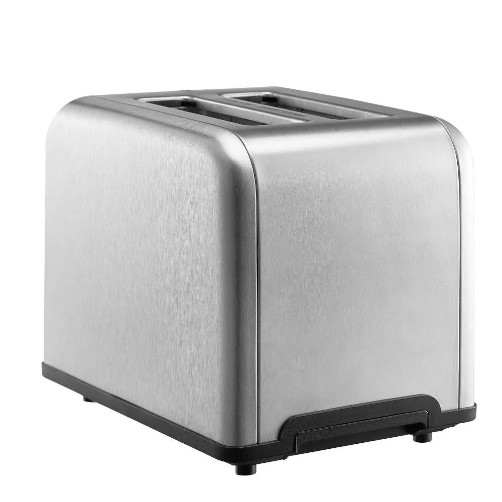 Stainless Steel 2-Slice Toaster with Adjustable Browning Control