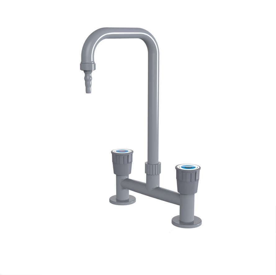 Sensing Gooseneck Laboratory Faucet Nwa17, Nwa17W