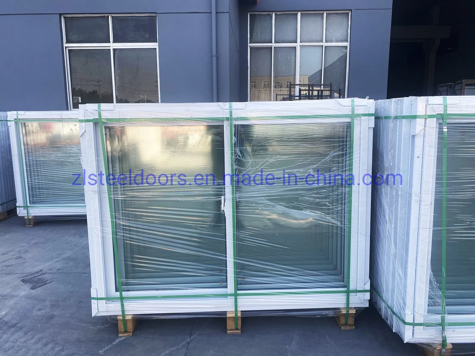 Windproof Hurricane Impact Huge Glass Sliding Swing PVC Windows UPVC Windows Cheap Price Tempered Glass Interior Home