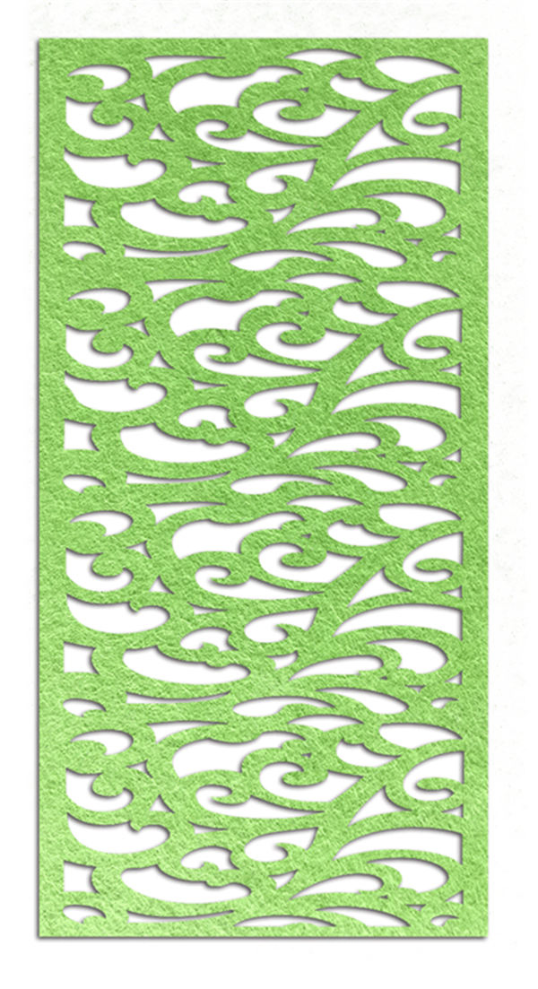 High Quality 9mm12mm 20mm Polyester Acoustic Carved Screen Panel for Office Space Barrier