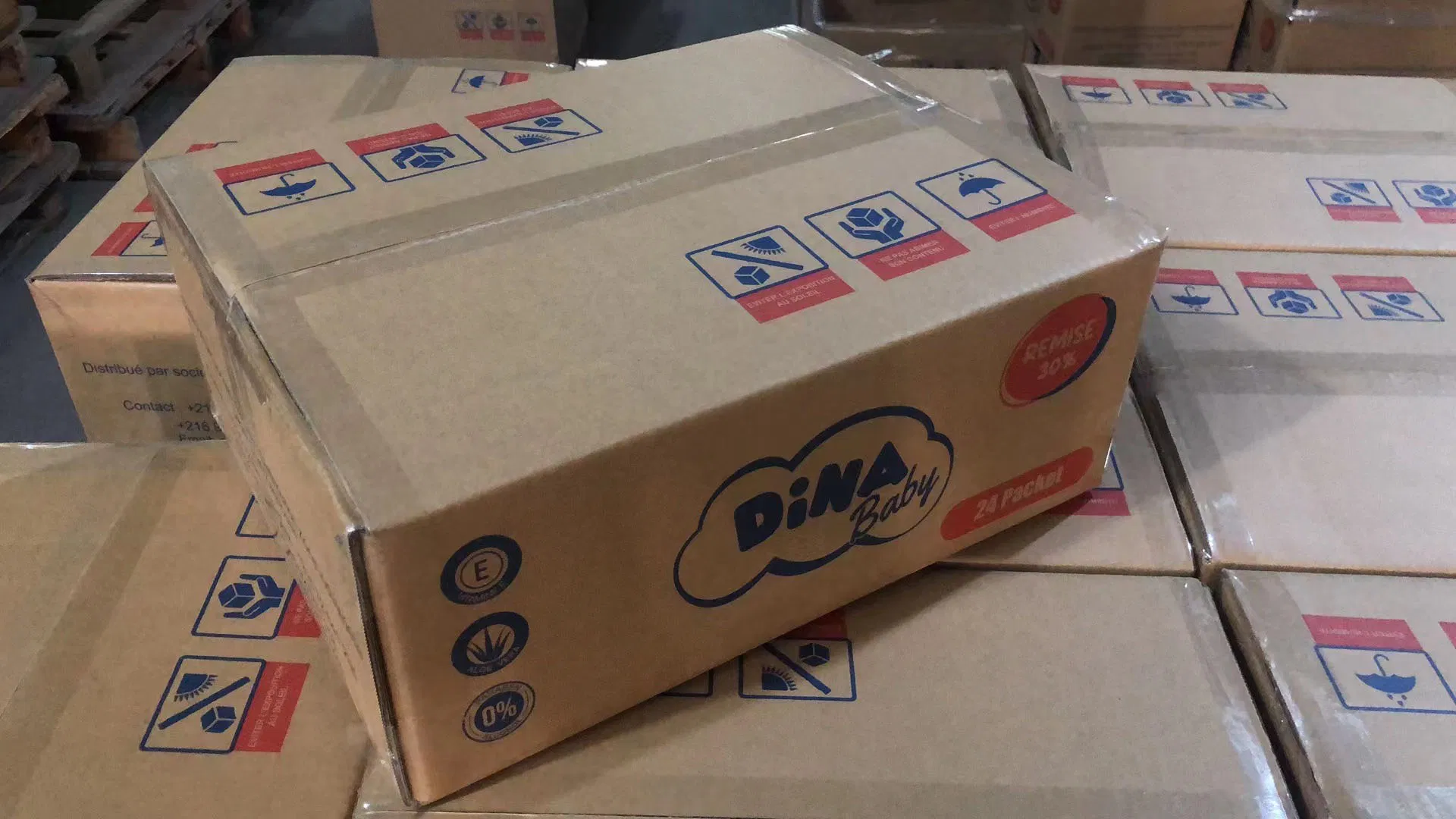 Baby and Adult Face Wipe Hand and Body Cleaning Biodegradable Wipe Wet