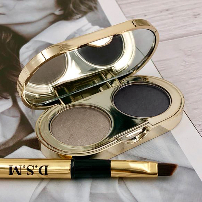 Dsm Black Tint Double Dual Effect Shaping Eyebrow Powder