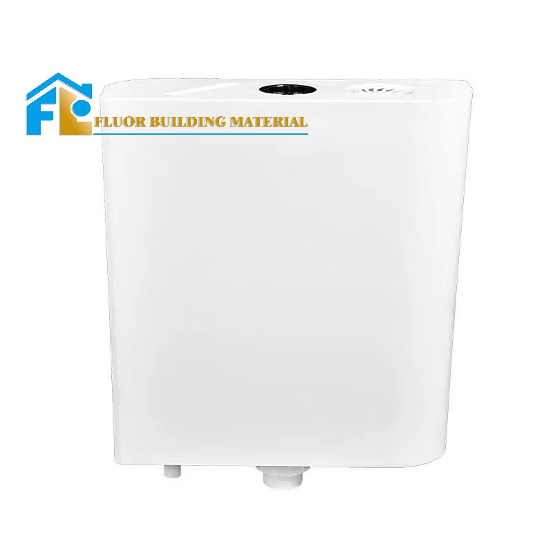 Customize Toilet Tank Color Button Plastic Cistern Tank with Durable