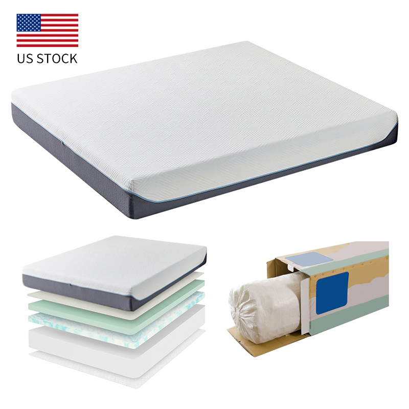 Bedroom Furniture Certipur-Us Certified Cool Gel Infused Memory Foam Mattress with 7 Zone Support