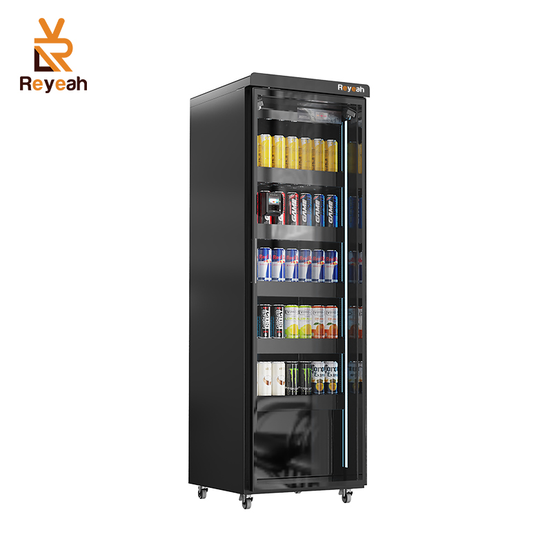 Ai Visual Technology Base Smart Fridge Vending Machine for Foods and Drinks Vending Machine with Camera and Payment System