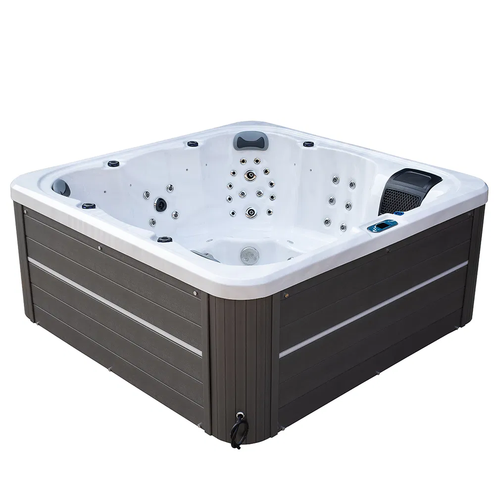 Уличный акриловый спа-бассейн на 4 персоны с гидромассажем