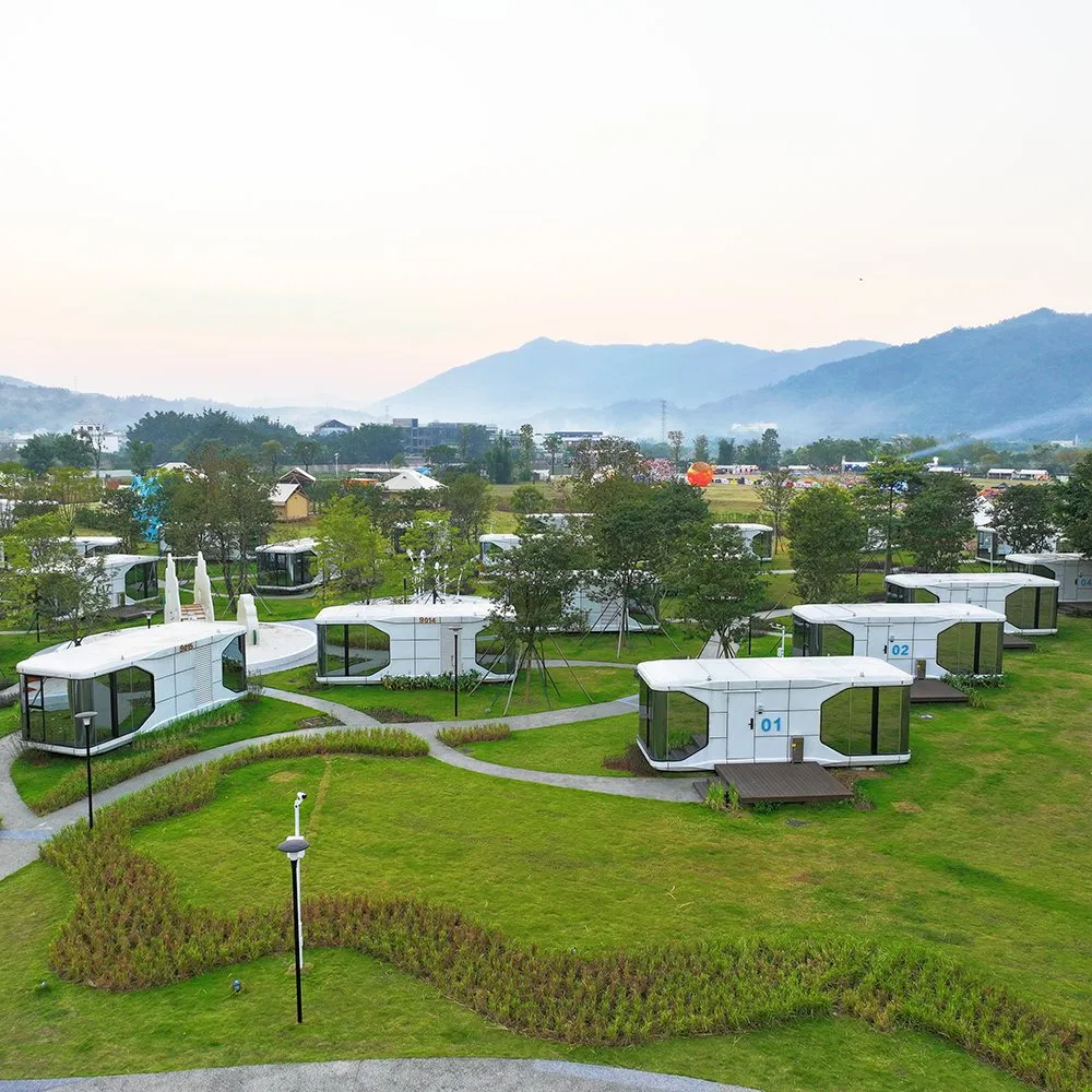 Modern Modular Prefabricated Container House Outdoor Mass Production Micro-Capsule House Modular Prefabricated House