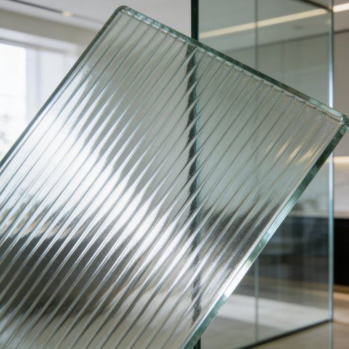 Weather-Resistant and Anti-Yellowing Fluted Glass for Outdoor Sunroom Partitions