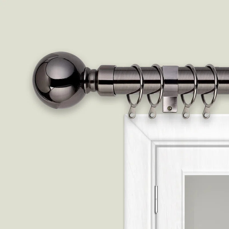 Hot Sale Curtain Rods and Poles Adjustable Modern Heavy Duty