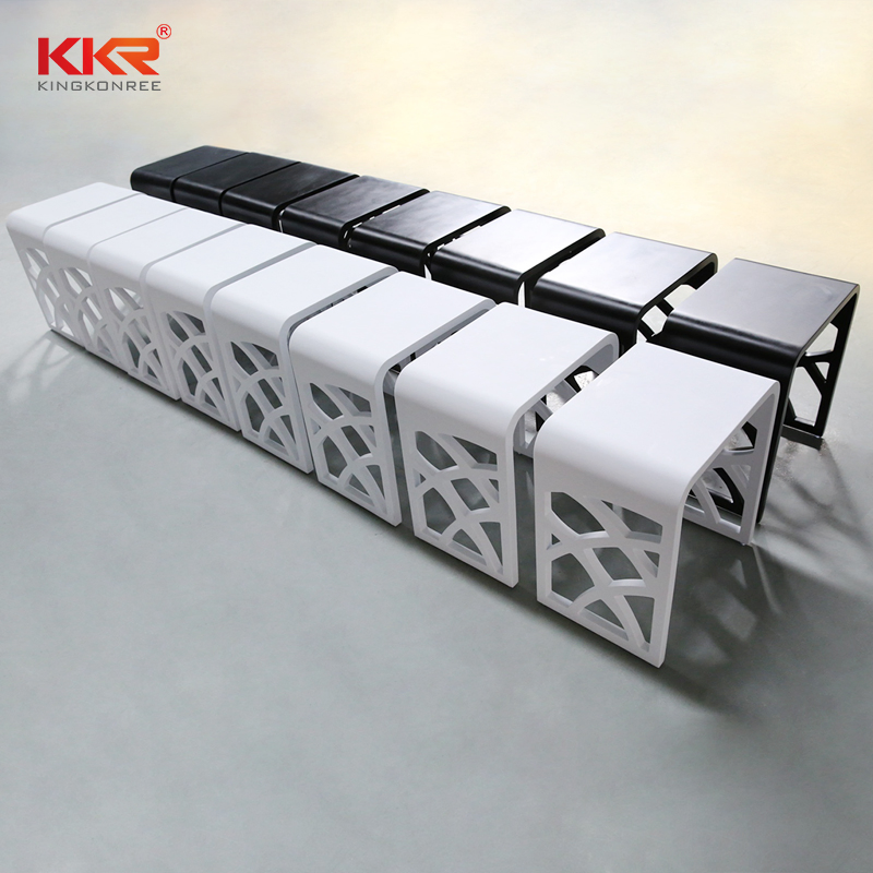 Табурет для ванной из искусственного камня Solid Surface