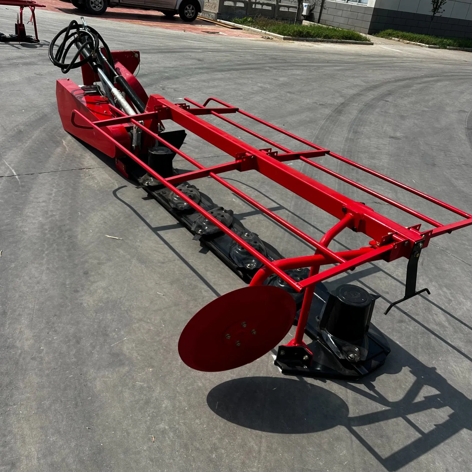 Многофункциональная роторная газонокосилка на 6 дисков