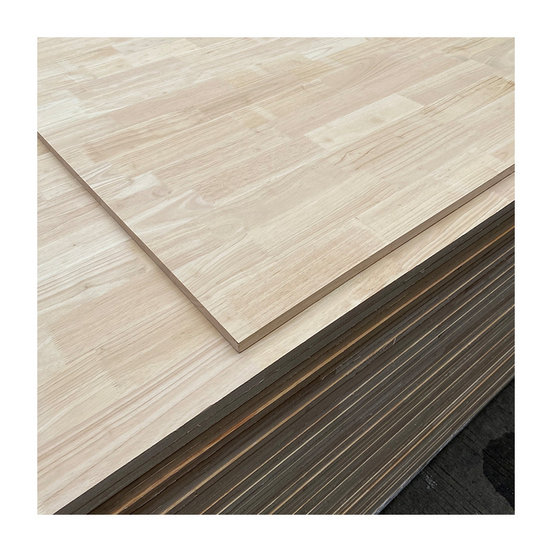 SSR Vina Rubber Wood Hevea Wood Hevea Rubberwood Finger Joint Board for Butcher Block Countertops