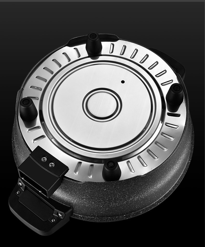 Multi-Purpose Easy to Use Home Electric Cooking Skillet Flat-Bottom