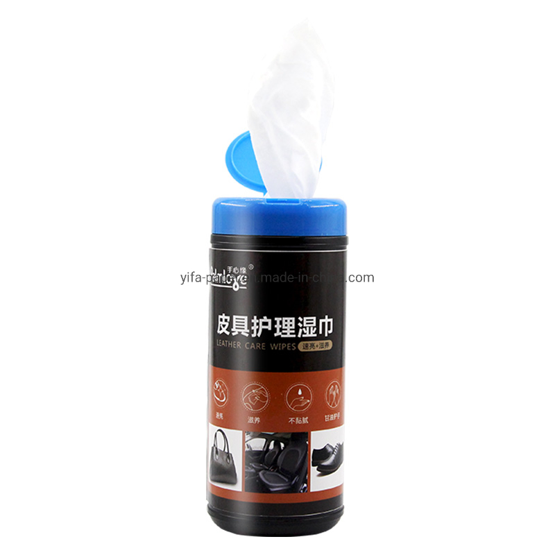 Disposable Leather Cleaning Wet Wipe
