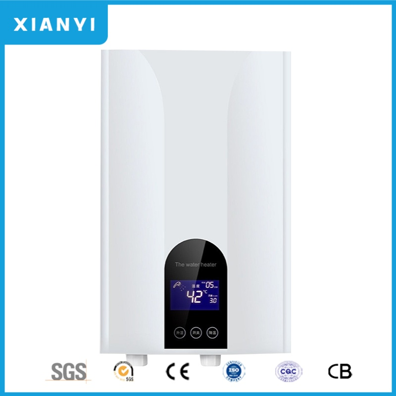 Проточный электрический водонагреватель с цифровым управлением