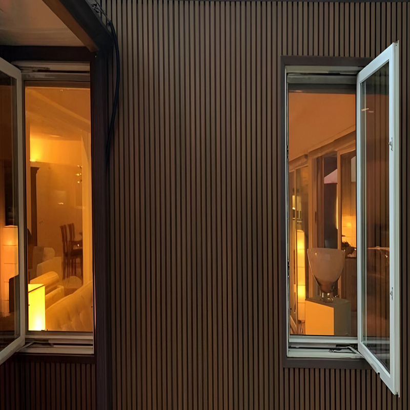 Стеновая панель WPC 219x26 мм, рифленая