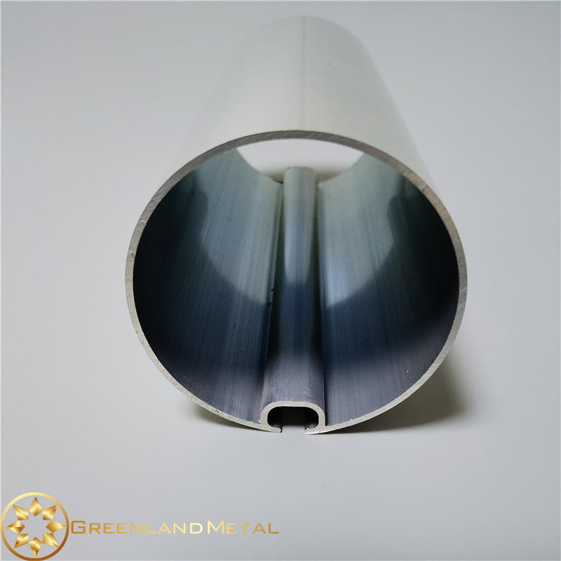 Big Size 70mm Aluminium Awning Head Tube with 1.5mm Thickness