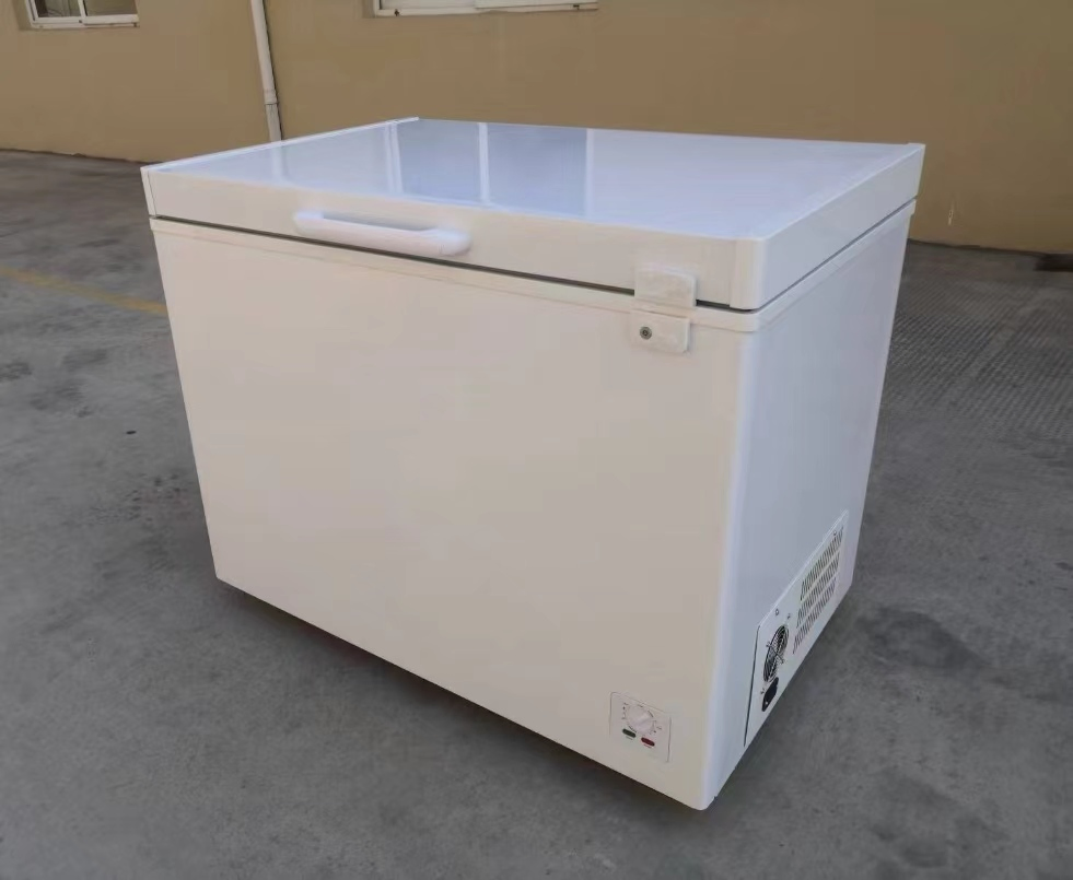 Paygo 258 Liters 110mm Foam DC AC Deep Solar Panel Direct Drive Chest Freezer