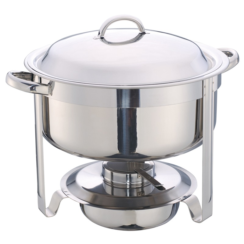 Wholesale Indian Stainless Steel Food Warmer Chafing Dishes for Hotel Buffet Equipment