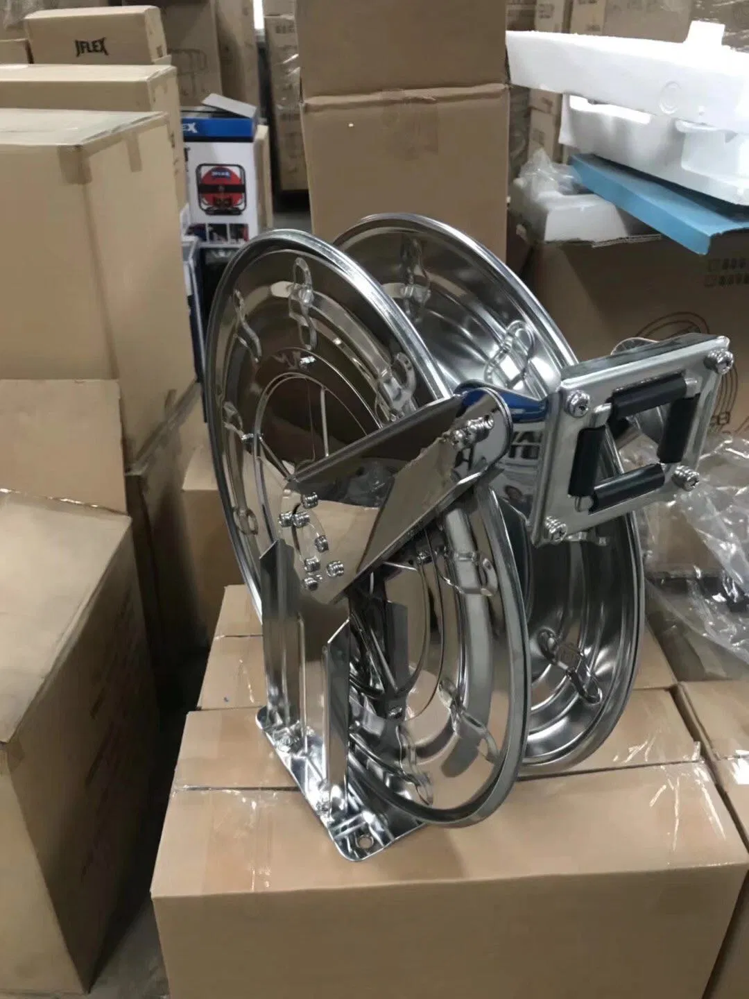 Stainless Steel Automatic Rewind Hose Reels