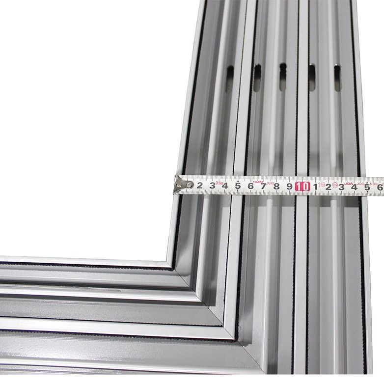 Double Glass Aluminum Door for Corner Sliding Door