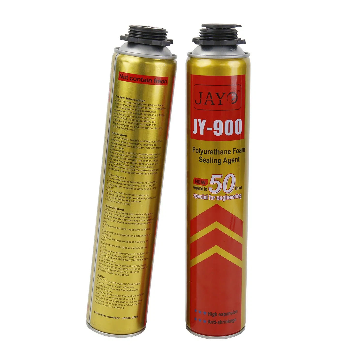 High-Performance PU Spray Foam Self-Expand Directly Building Material Polyurethane Foam