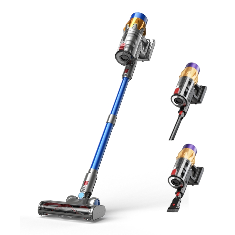 550W 35kpa 40mins Low Noisy Lightweight Handheld Cordless Portable Battery Powered Ash Stick Vacuum Cleaner for Home