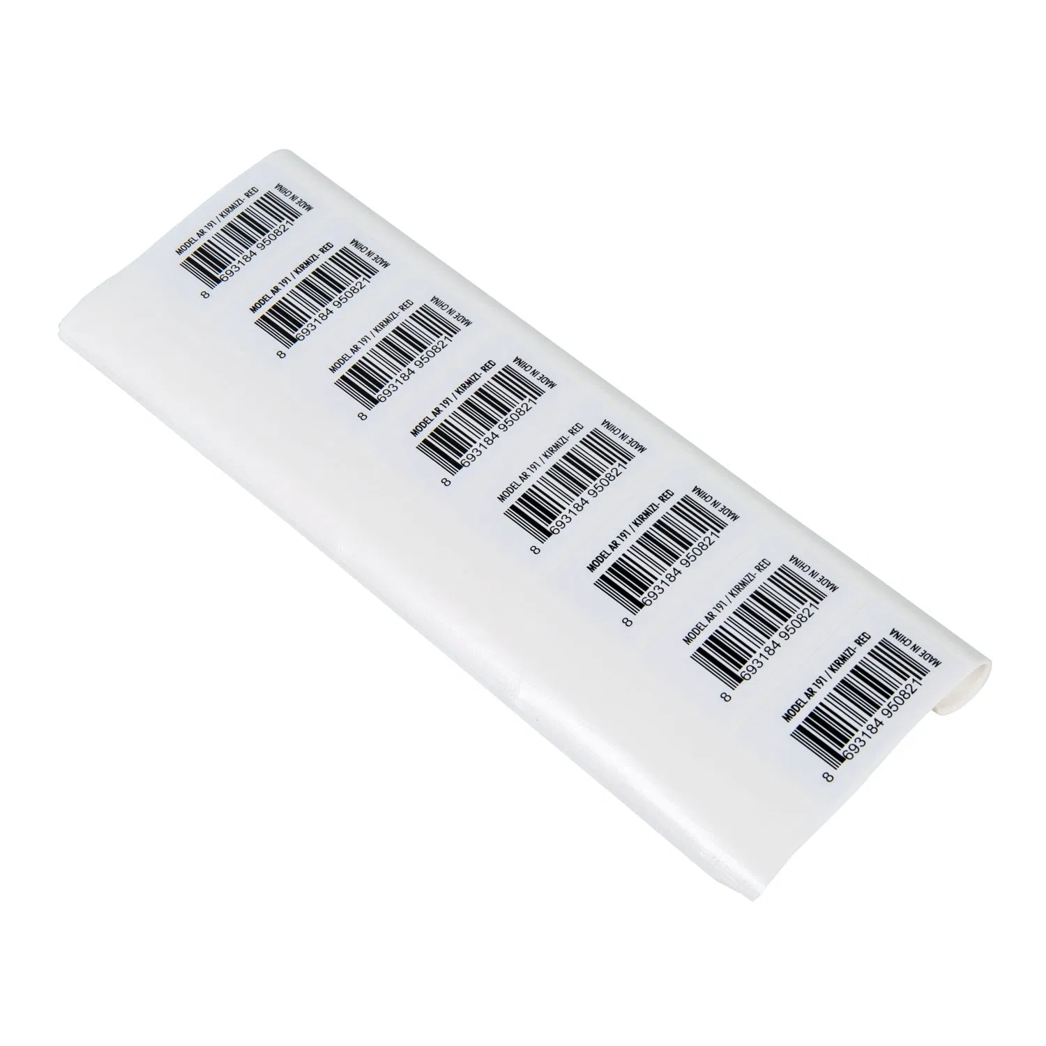 Two-Dimension Code Zebra Line Bar Code Security Adhesive Label Sticker
