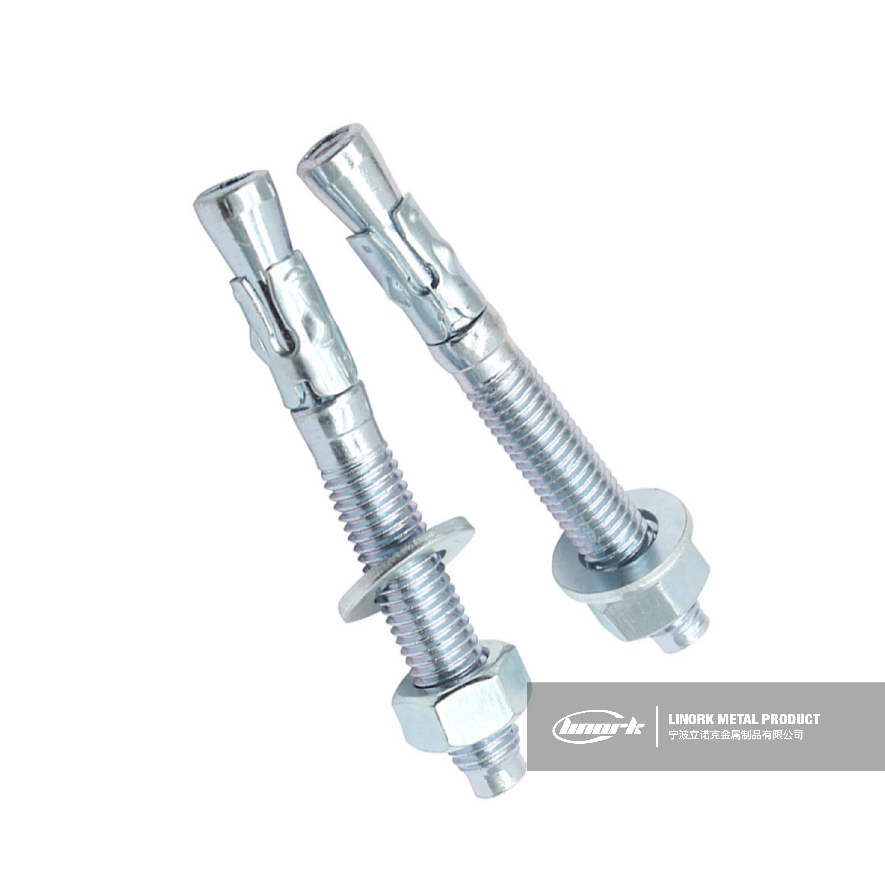 Анкерный болт клиновой оцинкованный для бетона