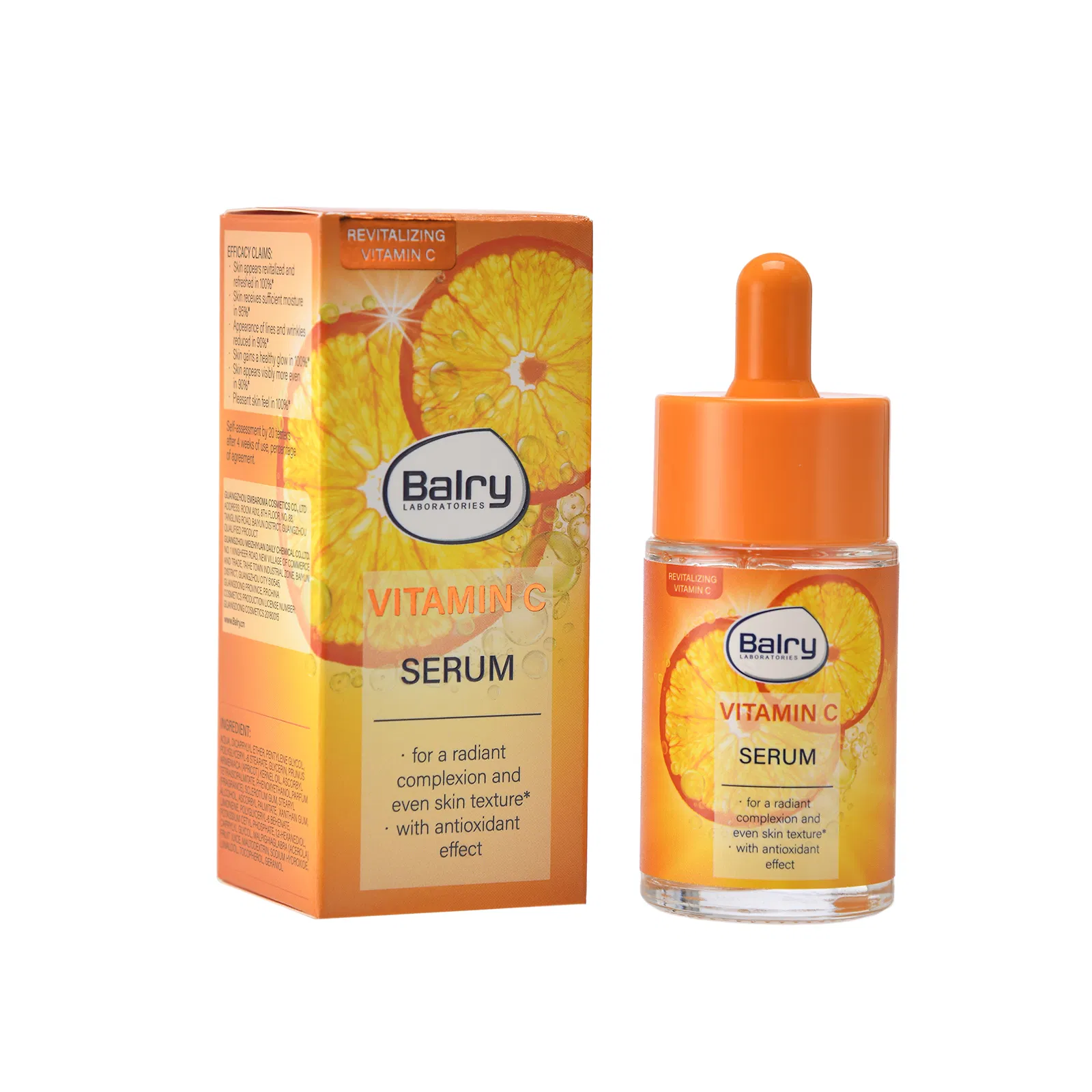 Balry Wholesale Vitamin C Serum for Anti-Aging and Skin Brightening Facial Serum