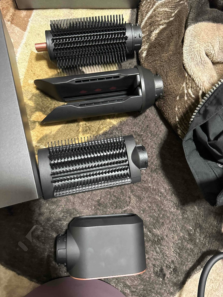 2026 High-Quality Dys Hair Dryer, Professional HS08 Salon Hairstylist, Automatic Air Curling Iron, Long Hair Curling Iron